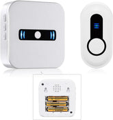 SANJIE Wireless Doorbell Waterproof Chime – 500+ Ft Range, Battery Operated for Home, Classroom, Office & Store