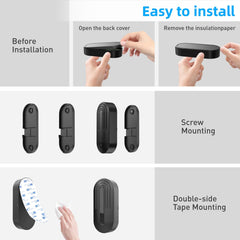 SanJie Wireless Door Alarm Chime – 800FT Entry Alert for Shop, Home & Office with 55 Ringtones