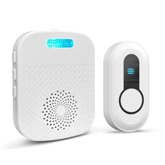 Sanjie Portable Rechargeable Elderly Call Button System with 328Ft Range