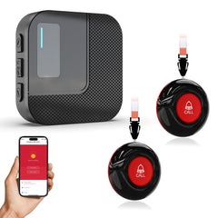 SanJie WiFi Emergency Call System with App Alerts & SOS Buttons