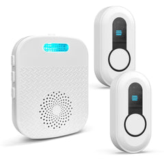 Sanjie Portable Rechargeable Elderly Call Button System with 328Ft Range