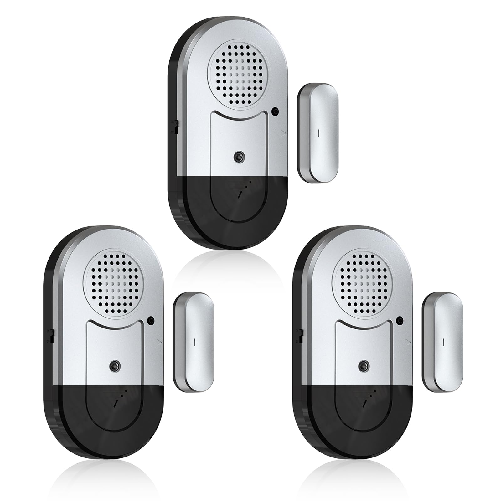 Sanjie Door and Window Alarms – Loud Security Sensor for Home, Kids, Pool & Travel – Easy Install, Adjustable Volume, Long Battery Life