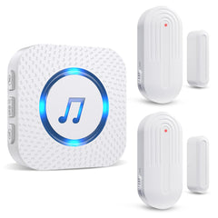 SanJie Wireless Door Chime for Business & Home – 500FT Range Entry Alert with 26 Chimes & Volume Control