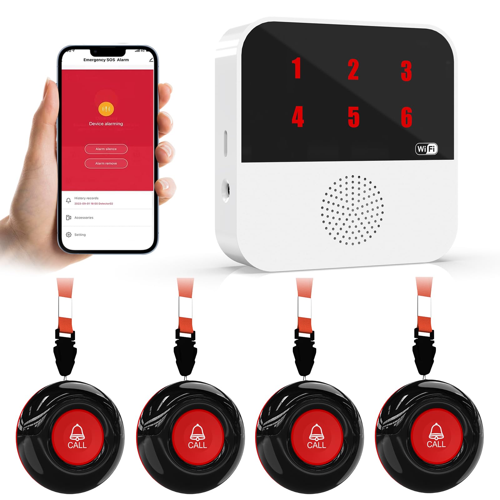 Never Miss a Cry for Help Again LED Number Display  – Discover the Caregiver Alert System That Keeps You Close, Even When You’re Away