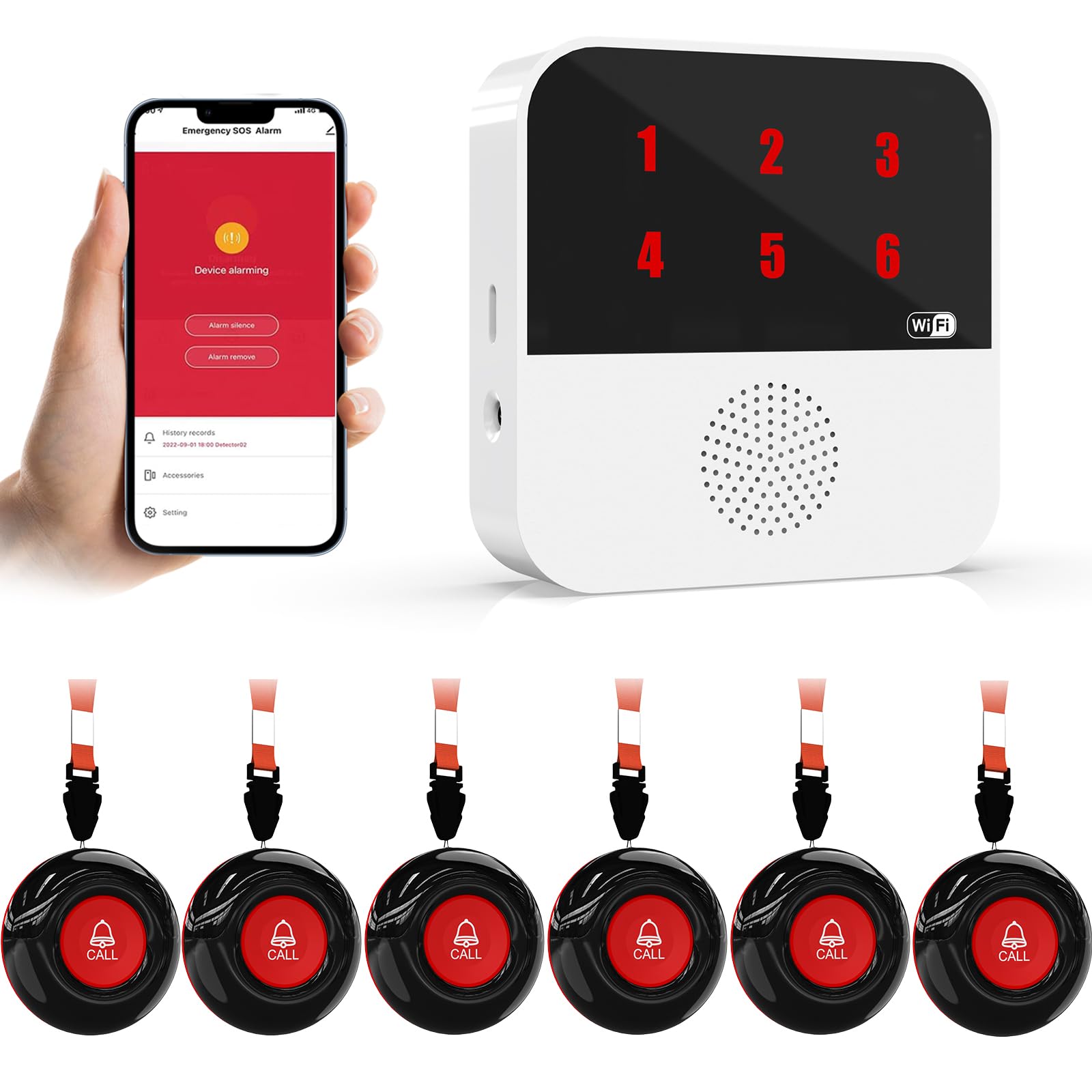 Never Miss a Cry for Help Again LED Number Display  – Discover the Caregiver Alert System That Keeps You Close, Even When You’re Away