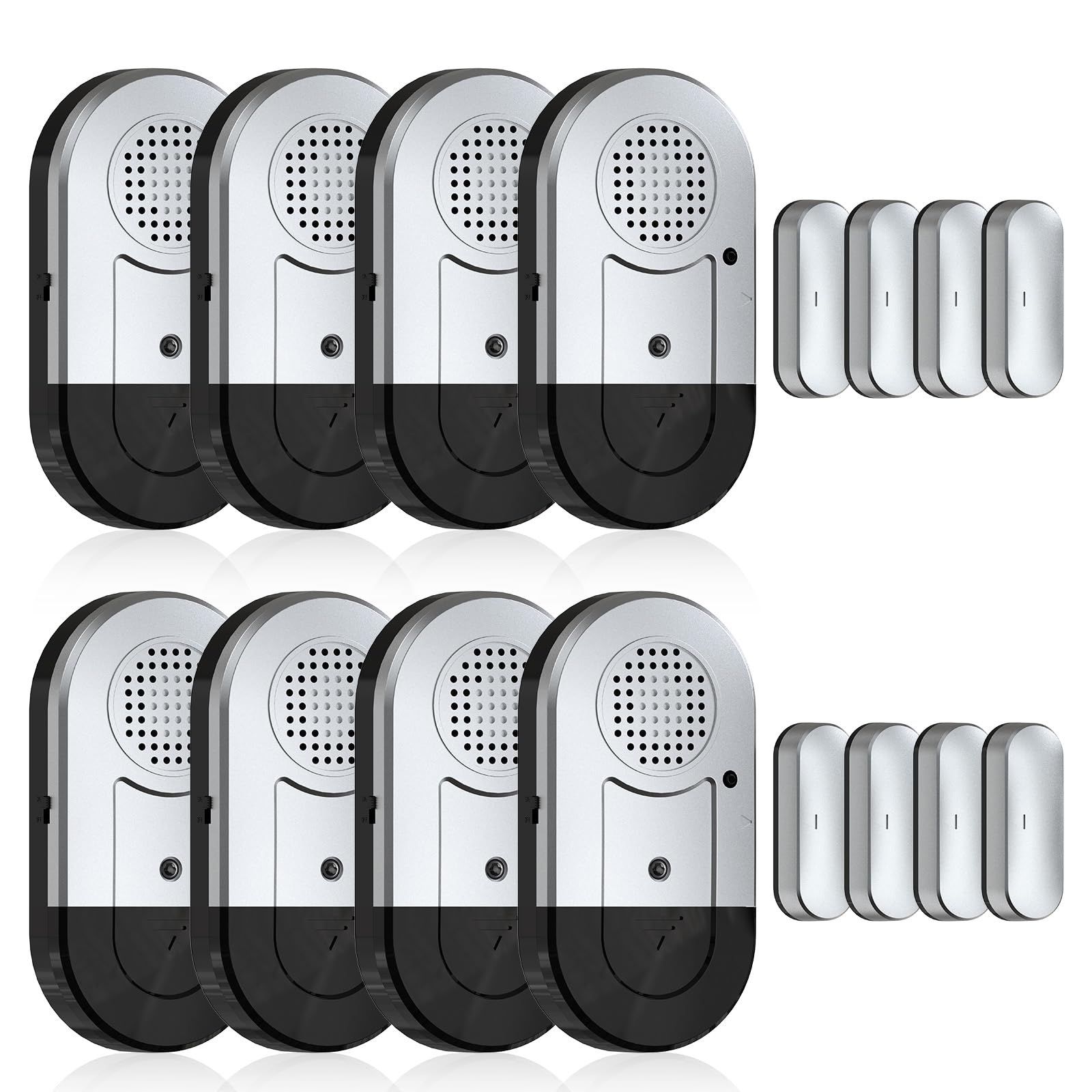 Sanjie Door and Window Alarms – Loud Security Sensor for Home, Kids, Pool & Travel – Easy Install, Adjustable Volume, Long Battery Life