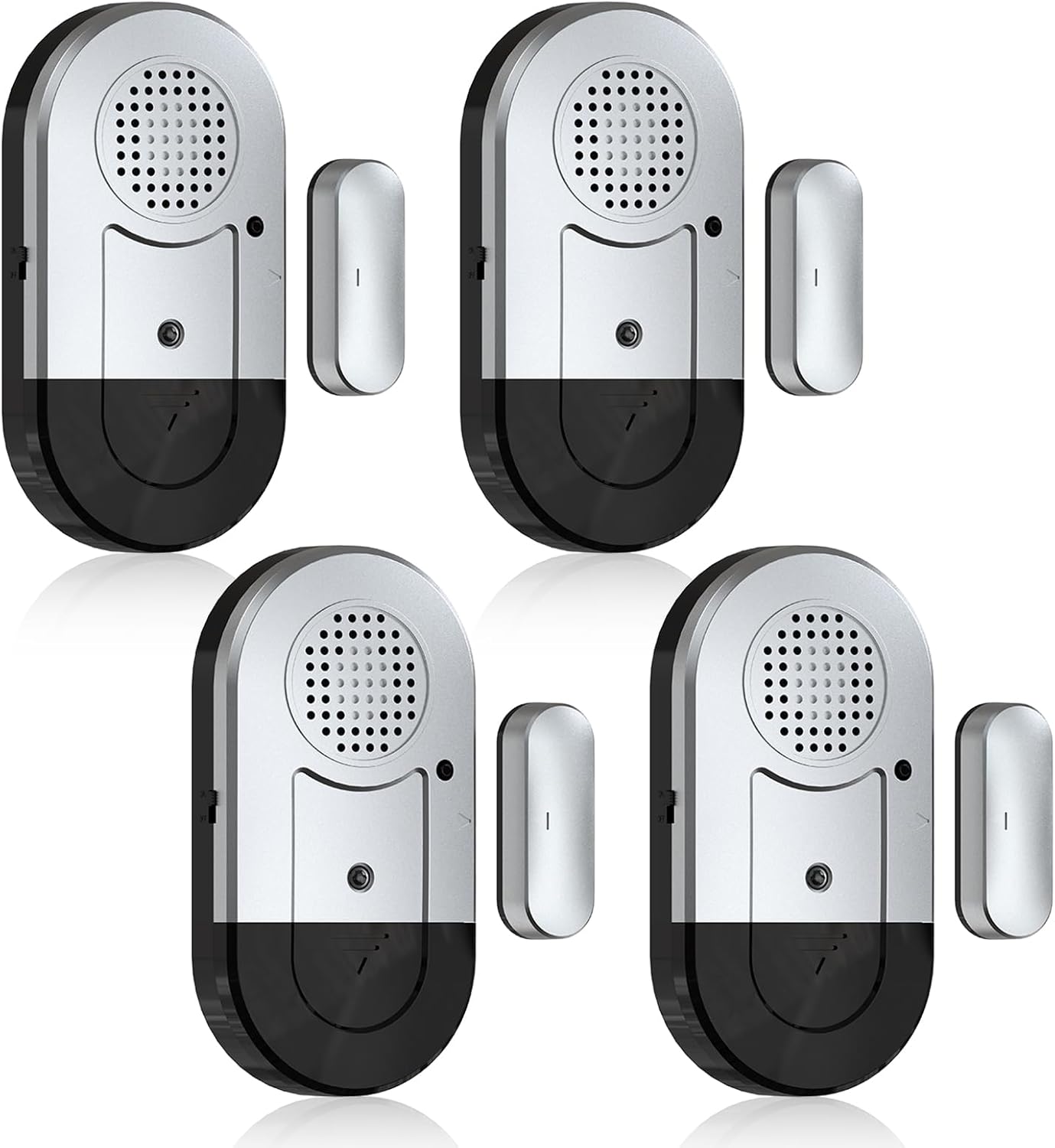 Sanjie Door and Window Alarms – Loud Security Sensor for Home, Kids, Pool & Travel – Easy Install, Adjustable Volume, Long Battery Life